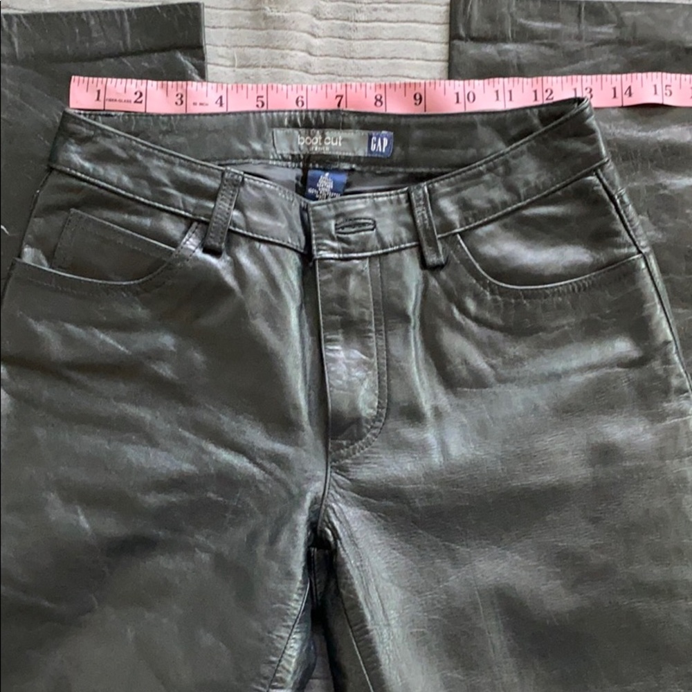 Gap Bootcut Leather pants